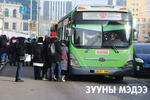 Нийтийн тээврийн гурван чиглэлийн цагийн хуваарийг өөрчиллөө